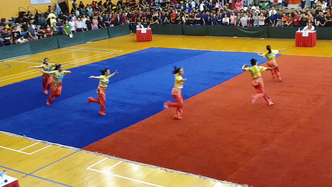 B Division Girls Group QuanShu Tag No.2030 Nanyang Girls' High School