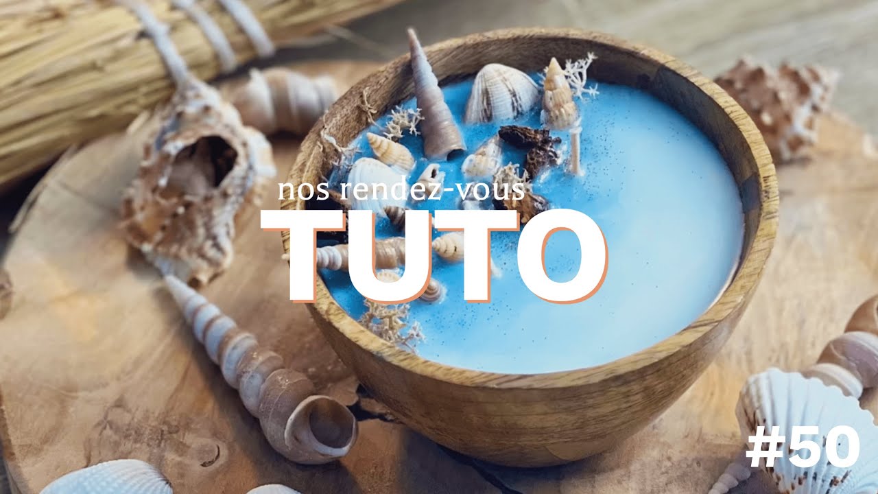 TUTO #50 • Ma bougie océan 🌊