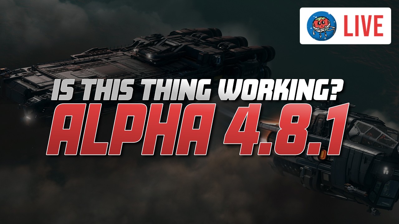 🔴How is Star Citizen 4.8.1 Performing? Then Novia Crossbow EDungeon Runs