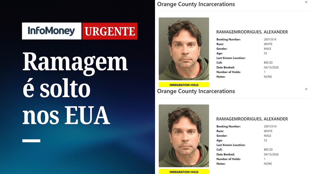 Alexandre Ramagem &eacute; solto de pris&atilde;o do ICE nos EUA | InfoMoney News