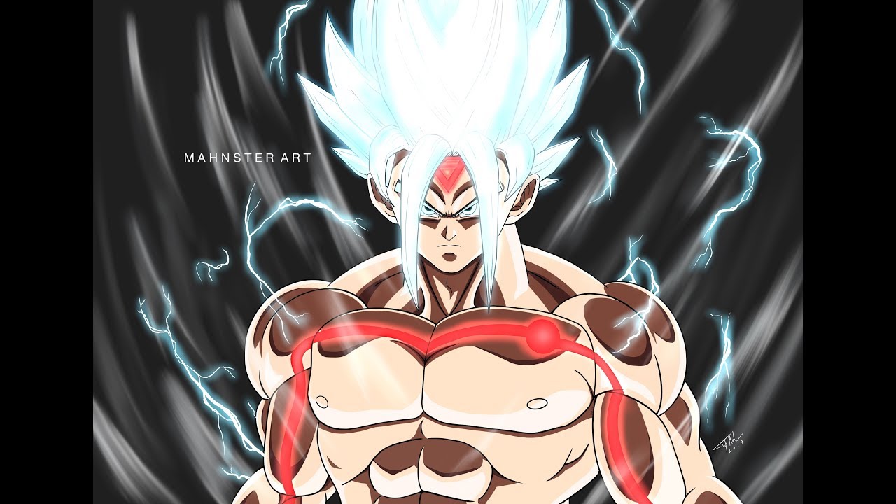 Drawing GOKU OMNI GOD SUPER SAIYAN WHITE | Dragon Ball Z | Sketchbook Pro |MaSTAR Media | Mahnster