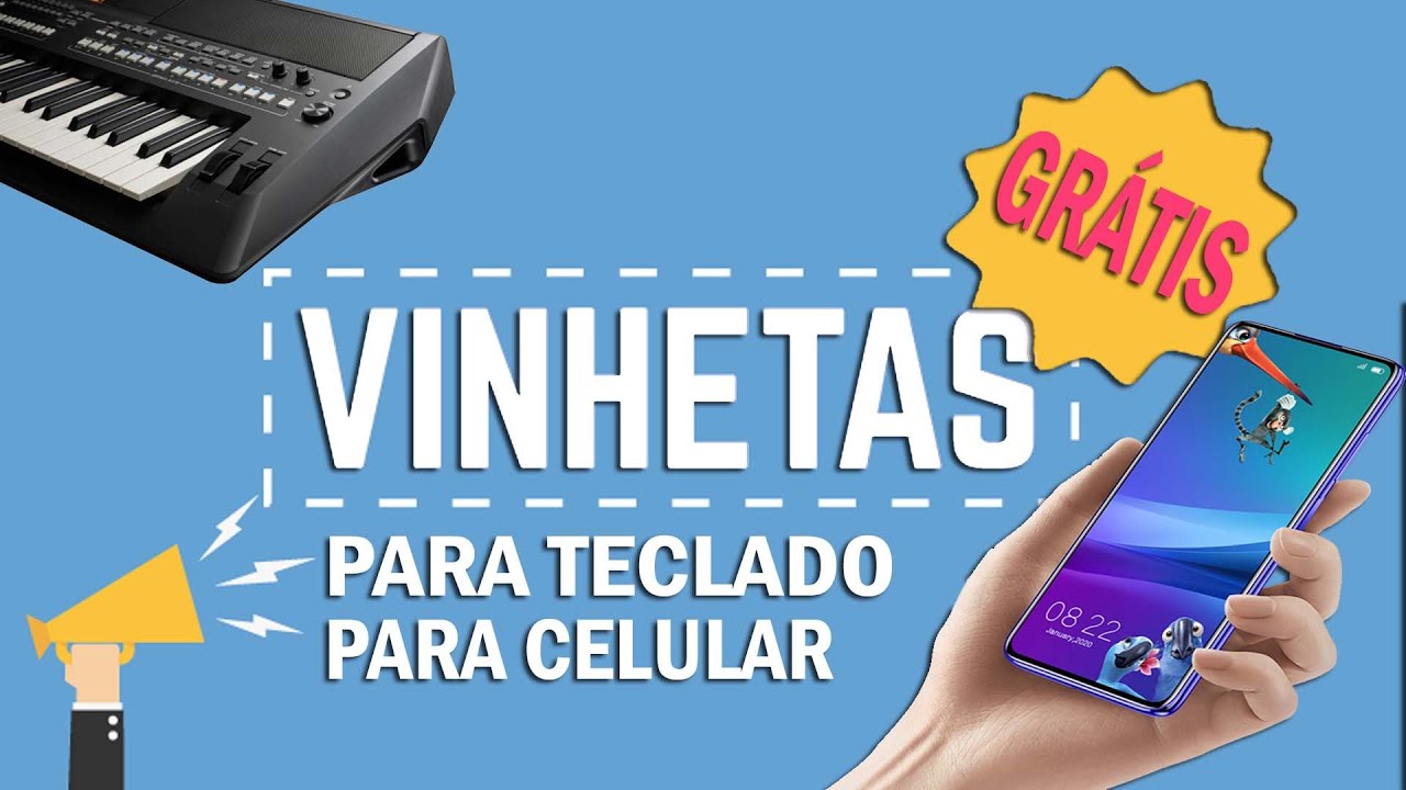 VINHETAS GRÁTIS PARA DOWLOAD FUNCIONA EM TECLADOS E CELULAR.