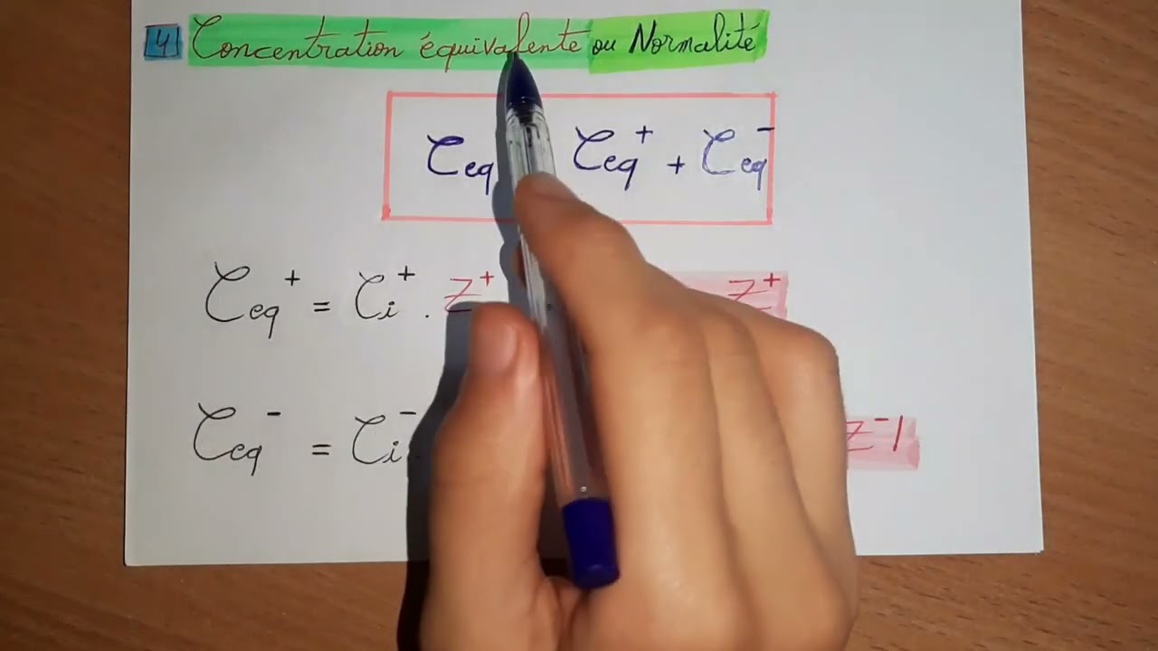 Chapitre des Solutions – Partie 3 : Les Solutions Electrolytiques (L2 Biophysique)