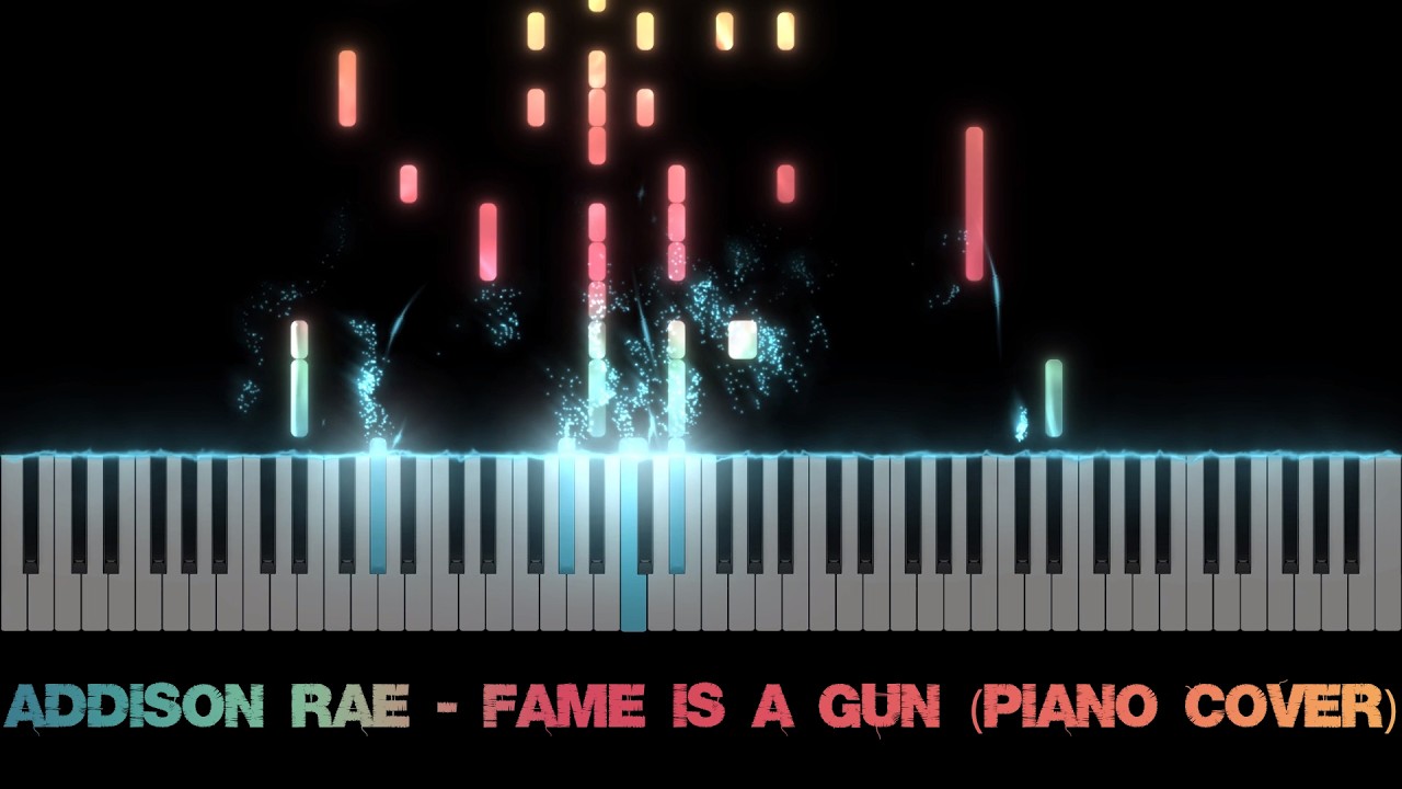 Addison Rae - Fame Is A Gun (Piano Cover)