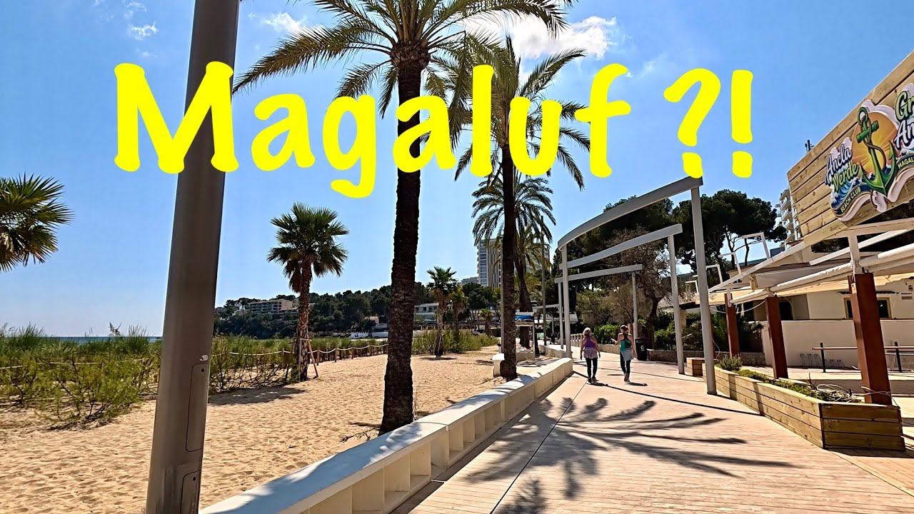 Magaluf in March 2026/ A Different Side of Mallorca 🇪🇸/ 4K UHD 