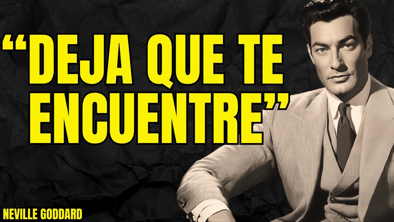 No levantes un dedo… y manifiesta todo lo que deseas | Neville Goddard Profesor