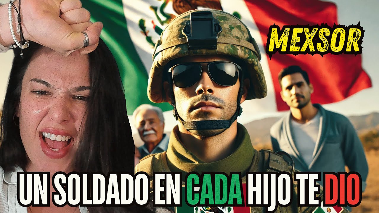 MILITAR Española ALUCINA con la FUERZA de México🔥💥 Reacción a Mexsor: Un Soldado en Cada Hijo Te Dio