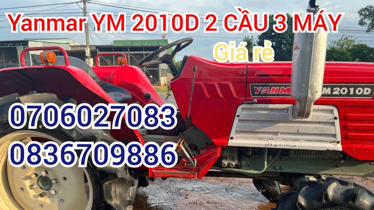 Báo giá Yanmar f2010d 2 cầu 3 máy hàng nhật bãi mới về đẹp xuất sắc