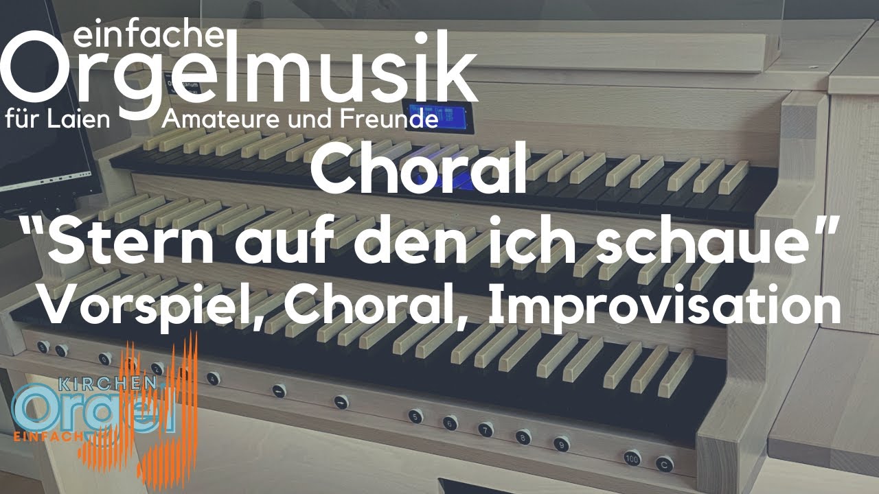 NAK GB 371 - Stern auf den ich schaue - Vorspiel von Markus Dreja, dann Choral und spontan Impro.