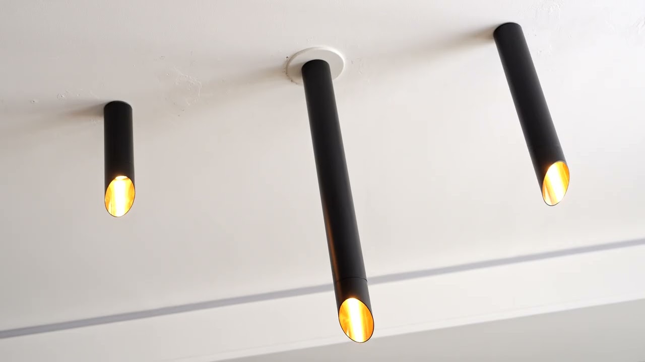 Hazel Tube Surface Downlight – Clean Geometry, Focused Illumination