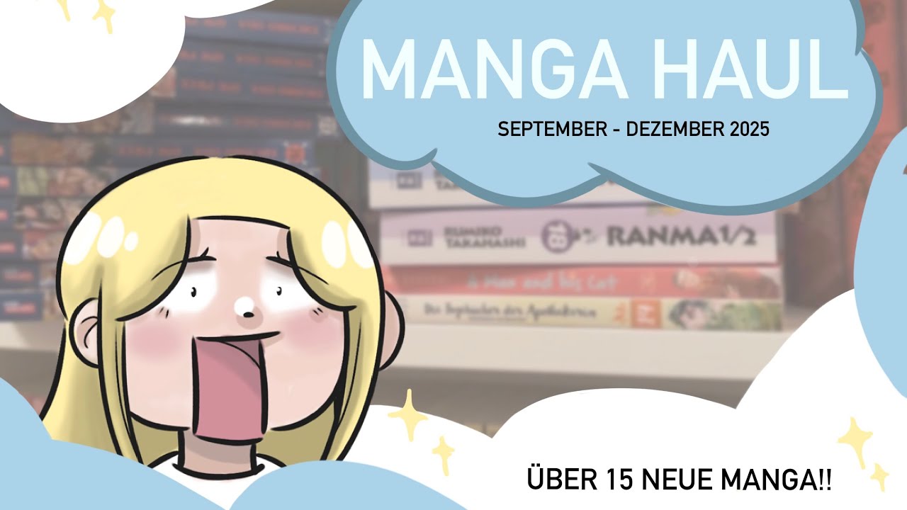 MANGA HAUL!! 📚💗| September- Dezember 2025 (besser spät als nie )