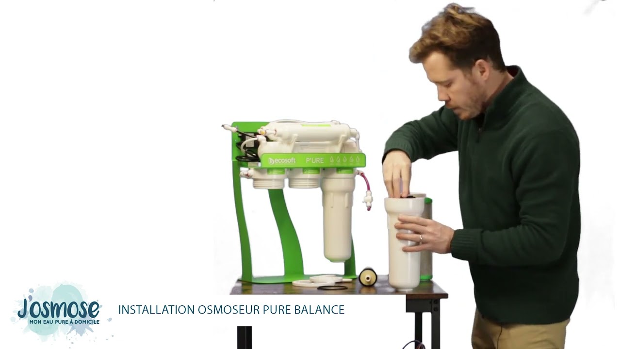 Installation Osmoseur Ecosoft Pure Balance