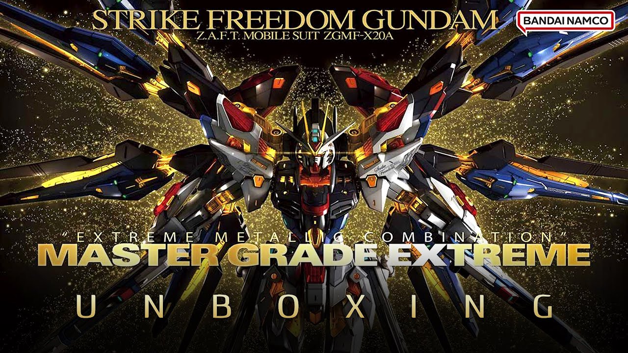 [ 史上最強 ] MGEX STRIKE FREEDOM GUNDAM ストライクフリーダムガンダム UNBOXING