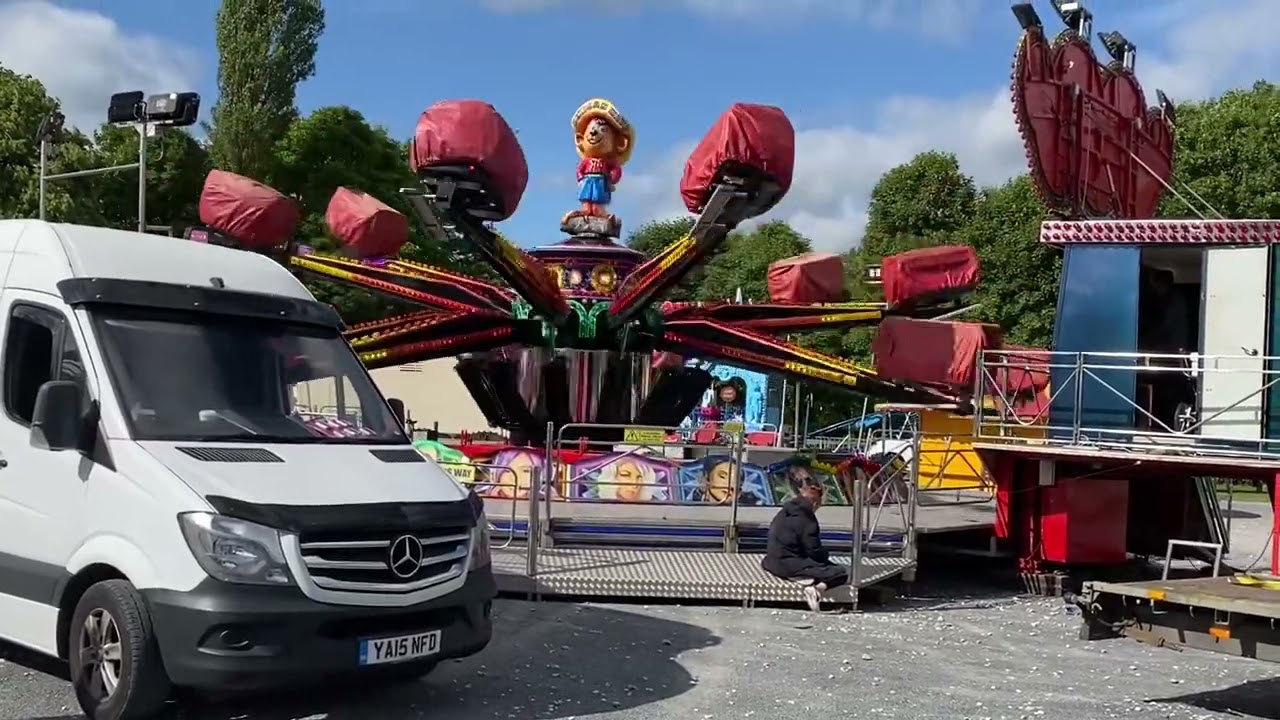 Mexican Wave Testing - Burnley Wakes Fun Fair 2022