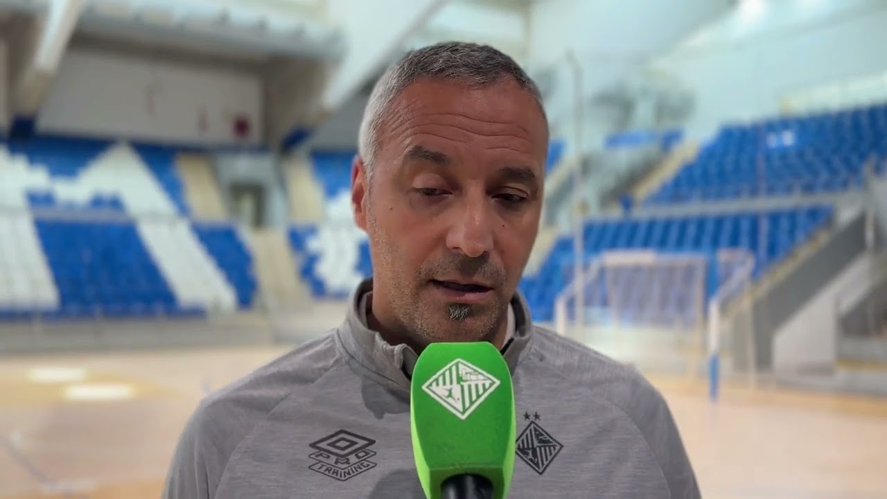 Declaraciones de Antonio Vadillo entrenador del Illes Balears Palma Futsal