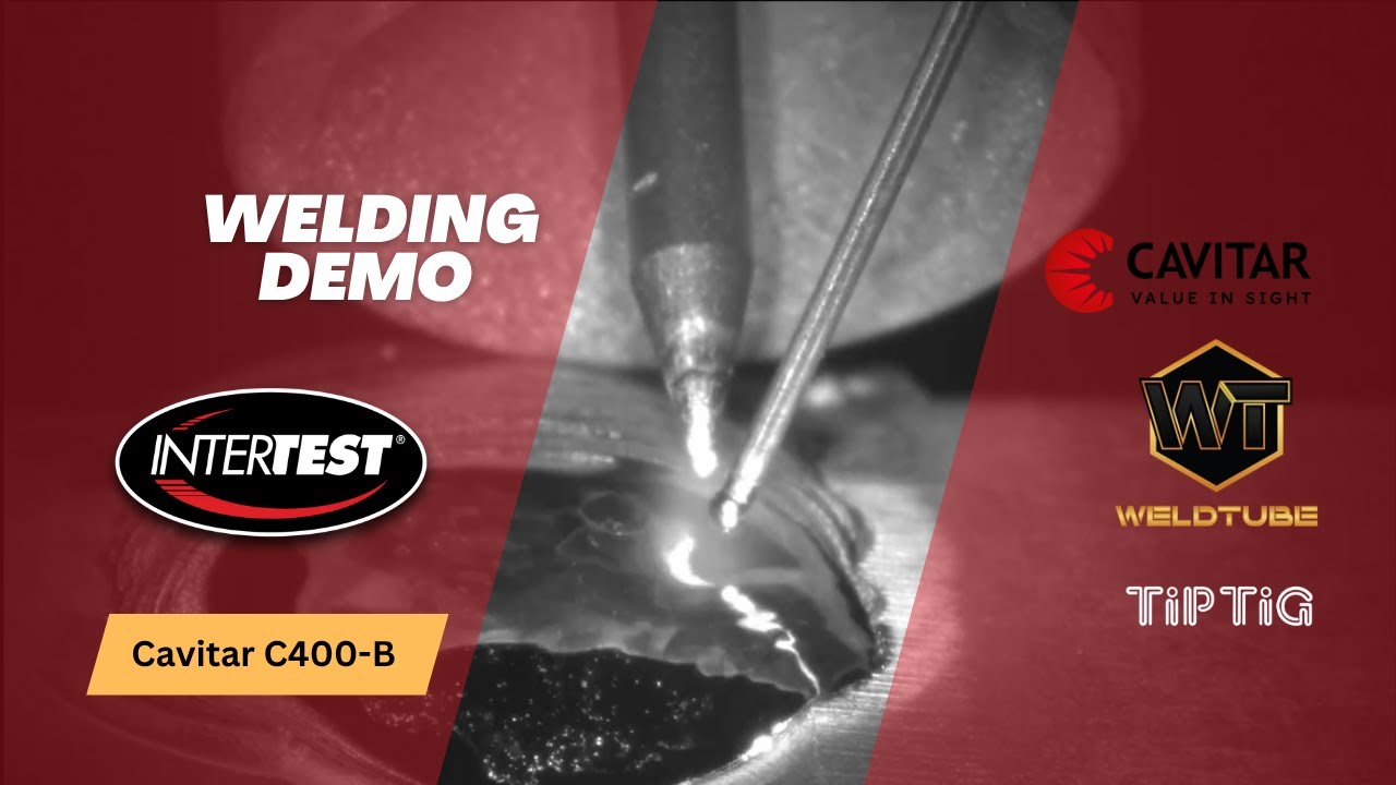 Welding Footage of the Cavitar C400-B Weld Monitoring System | Courtesy of TipTig and Travis Field