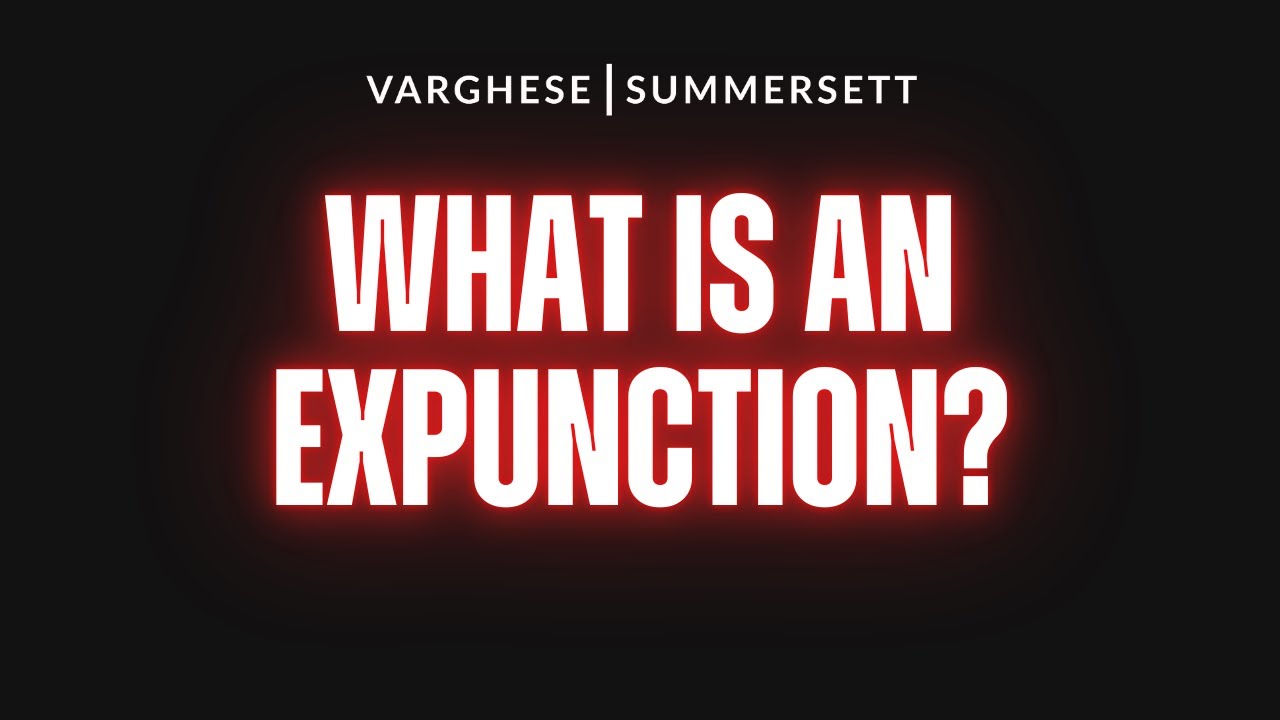 What is an expunction in Texas - and who is eligible for one?