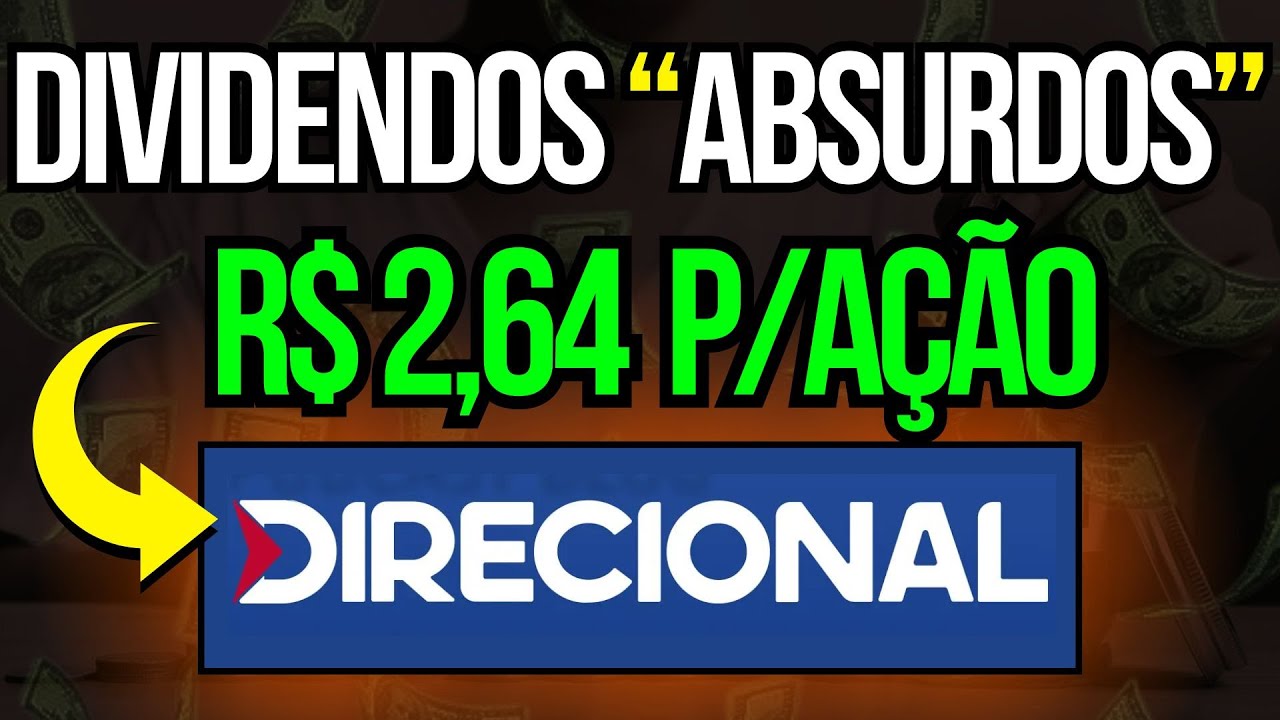 DIRR3: FATO IMPORTANTE 60% DE ALTA E 20% DE YIELD EM DIRECIONAL! HORA DE INVESTIR?
