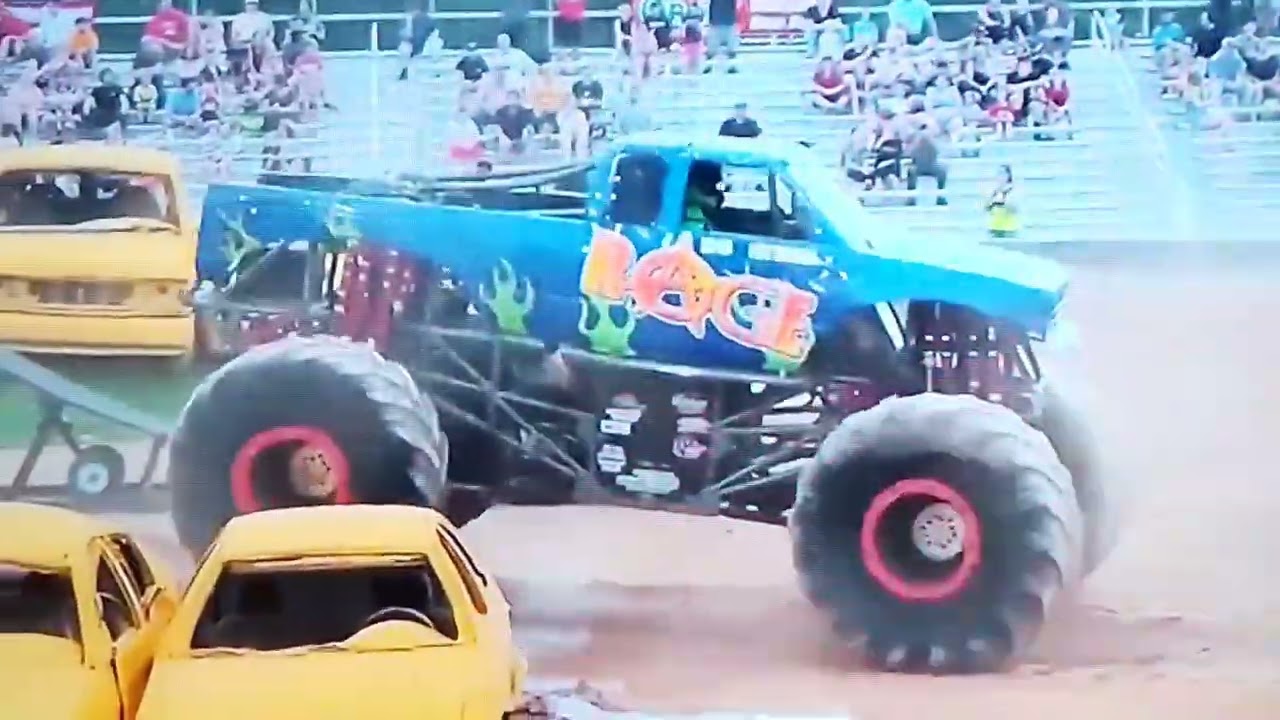 "Big car monsters, manobras radicais".