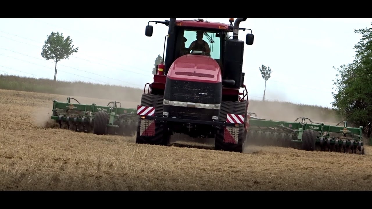 Case IH Quadtrac 600 & Great Plains Simba X-Press 10 m | Case IH Cultivation | Agriculture
