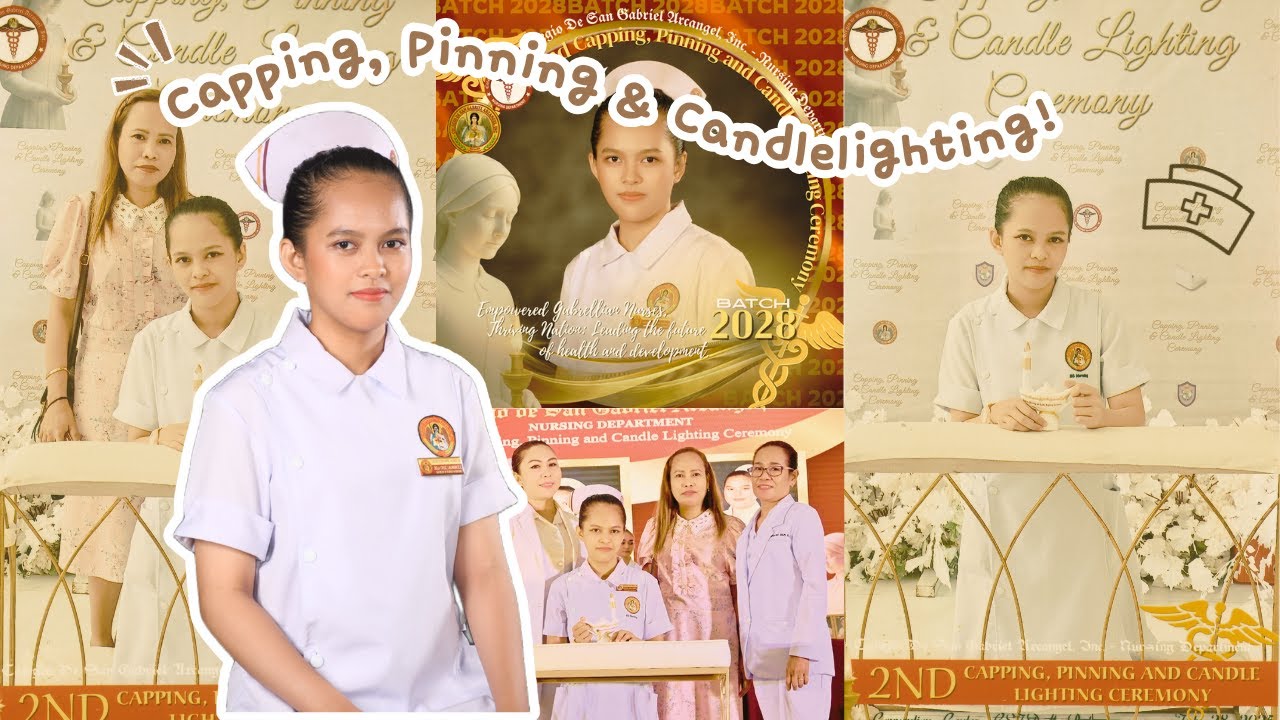 Capping, Pinning and Candlelighting Ceremony (My Daughter) - BS Nursing | CDSGA