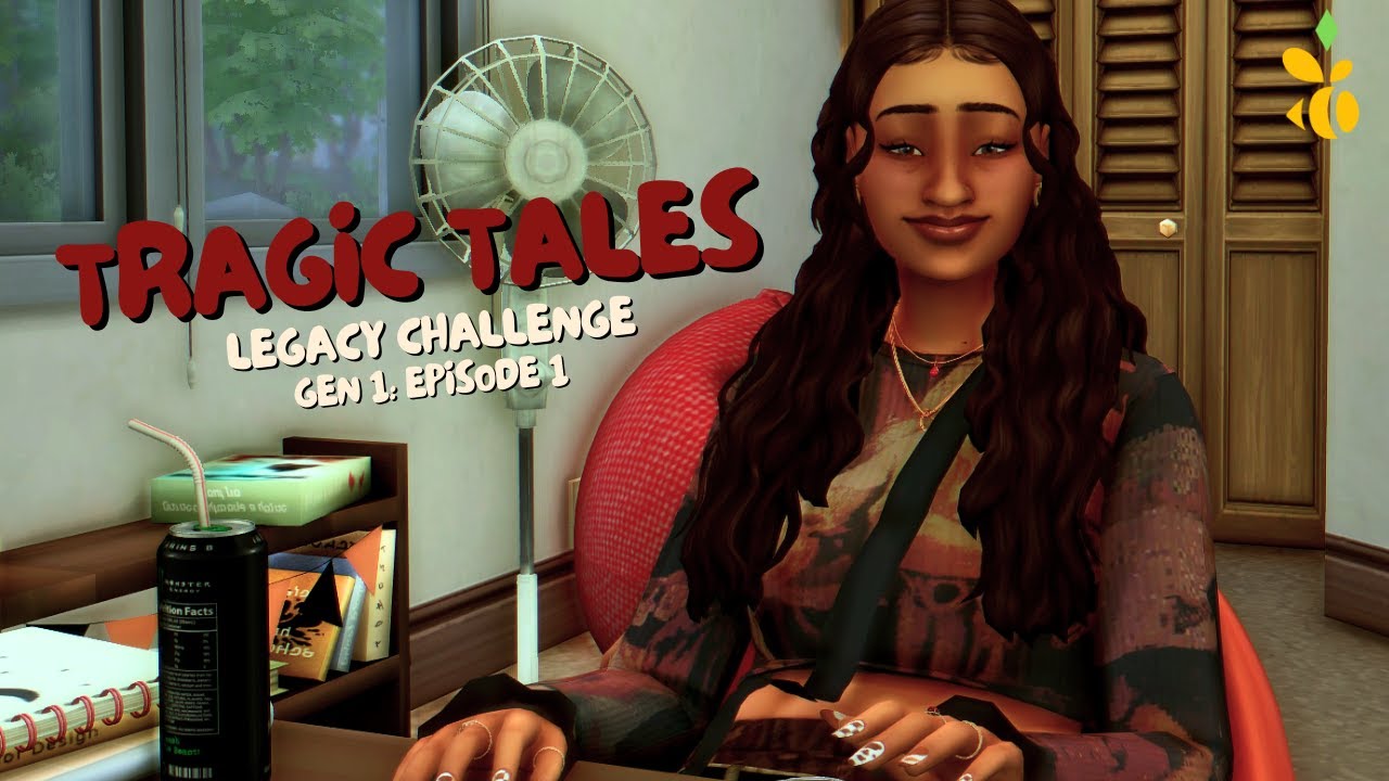 Josie's a teacher by day, city girl by night! 💁🏽‍♀️🍷 |  Sims 4 Tragic Tales of Life Challenge