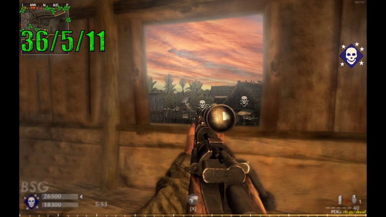 Call of Duty: World at War | American Sniper (2024 Gameplay)