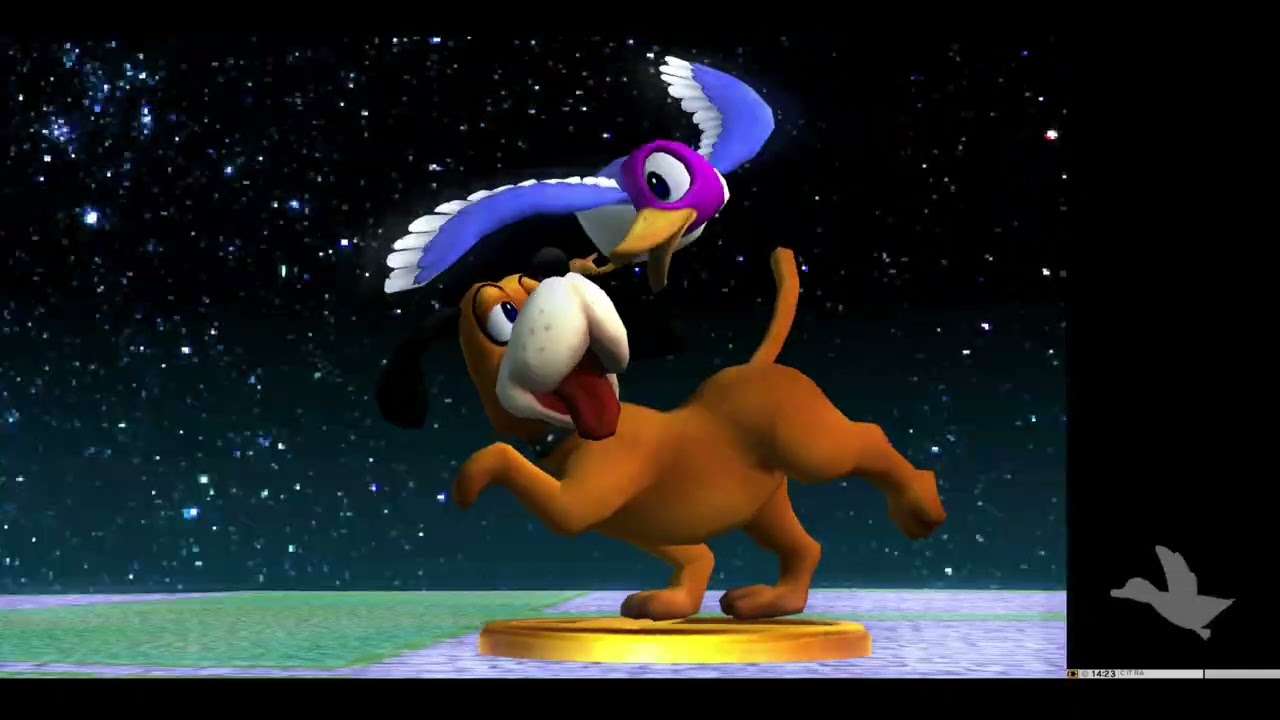 Let's Play Super Smash Bros for 3DS Part 47 - Classic + All Star Duck Hunt
