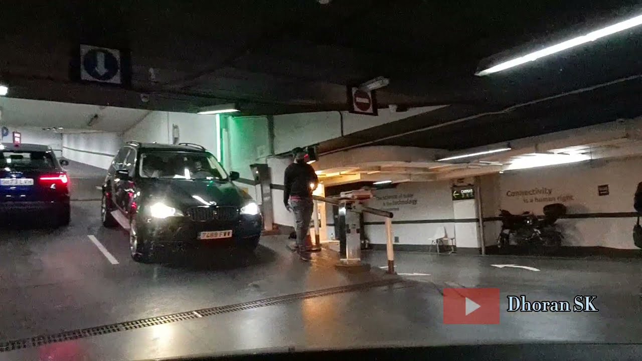 Parking robotizado en la gran via MADRID. 