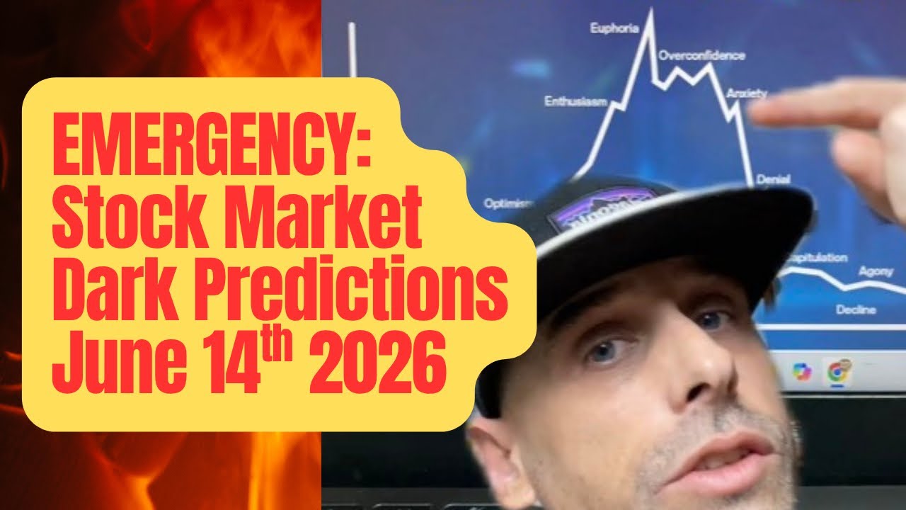 EMERGENCY STOCK MARKET CRASH DARK PREDICTIONS JUNE 2026! 