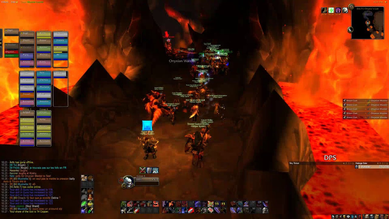 Wipe Spirit (EU-Finkle) - Premier down d'Onyxia (2020/02/02)
