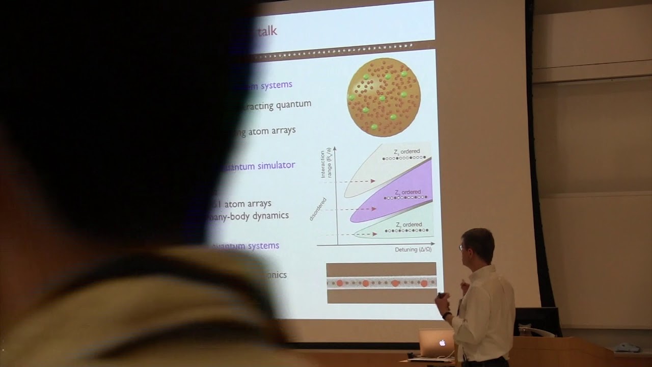 2018 CCMR Symposium - Prof. Mikhail Lukin, Harvard University