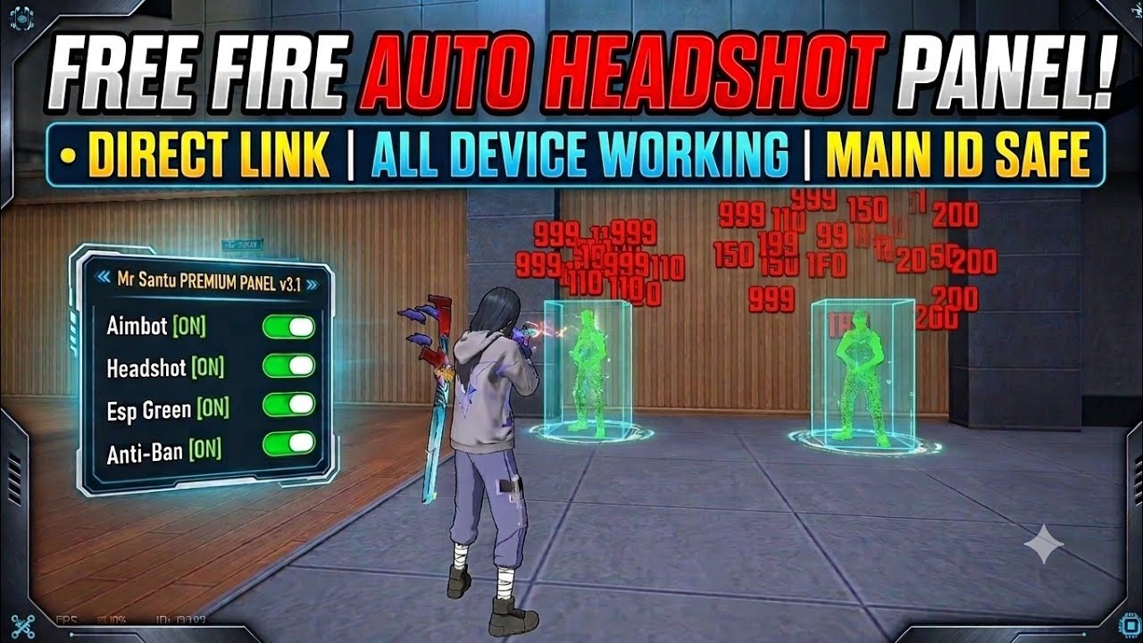 Ob55 Free Fire Panel Mobile 🔥 FF Antiban Panel | Free Fire Hack New 😈 FF Injector 2026 | FF Panel