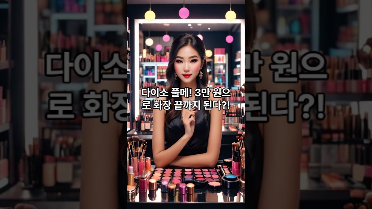 `다이소 3만원에 끝난 이야기