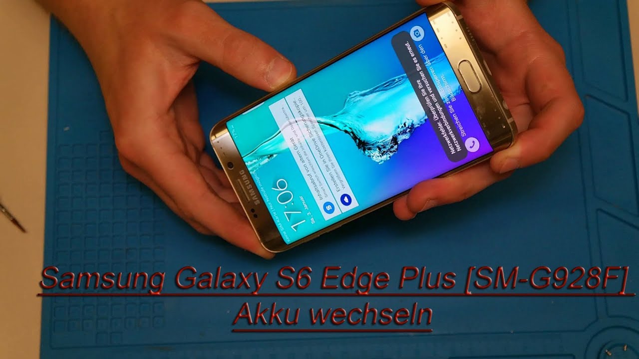 Samsung Galaxy S6 Edge Plus [SM-G928F] Akku wechseln