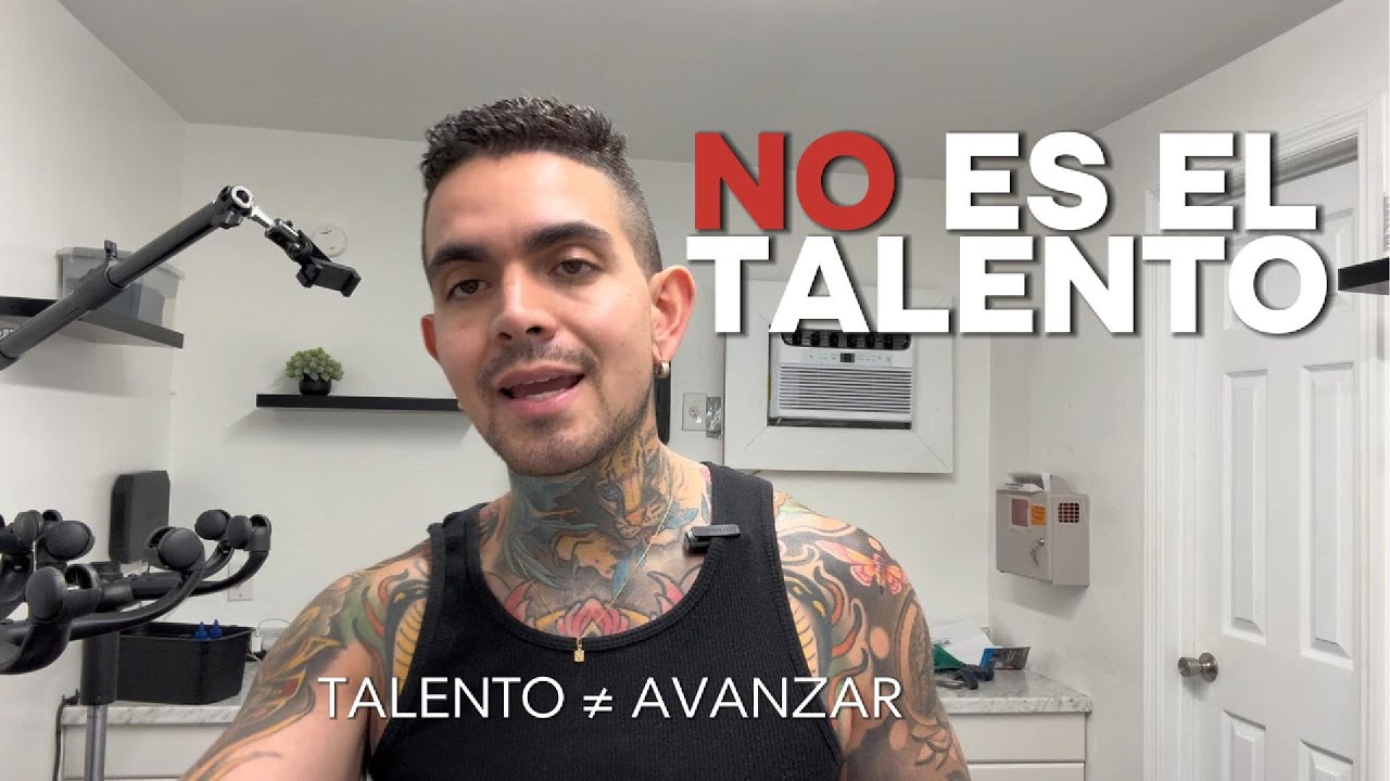 Por qué algunos tatuadores avanzan más rápido y otros se quedan estancados