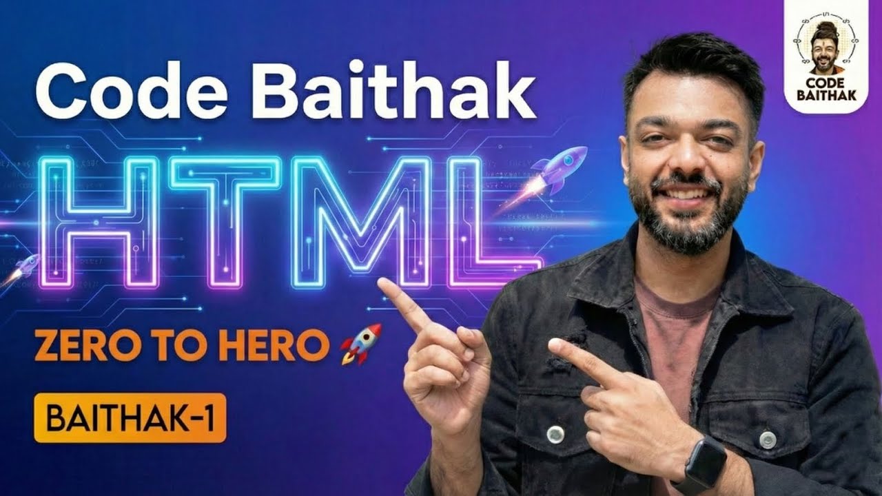 BAITHAK NO.1 - Your First Step into Web Development🧙‍♂️