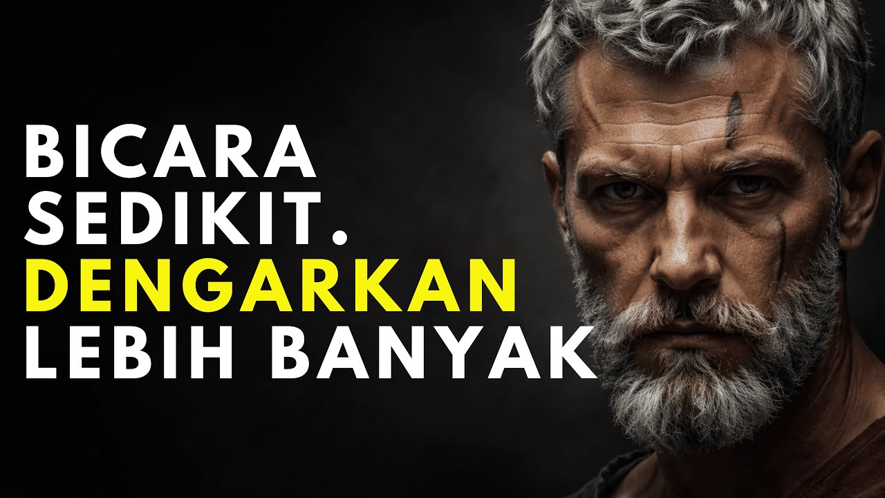 Ubah hidupmu dalam diam, sedikit bicara, lebih banyak mendengar | Filsafat Stoikisme