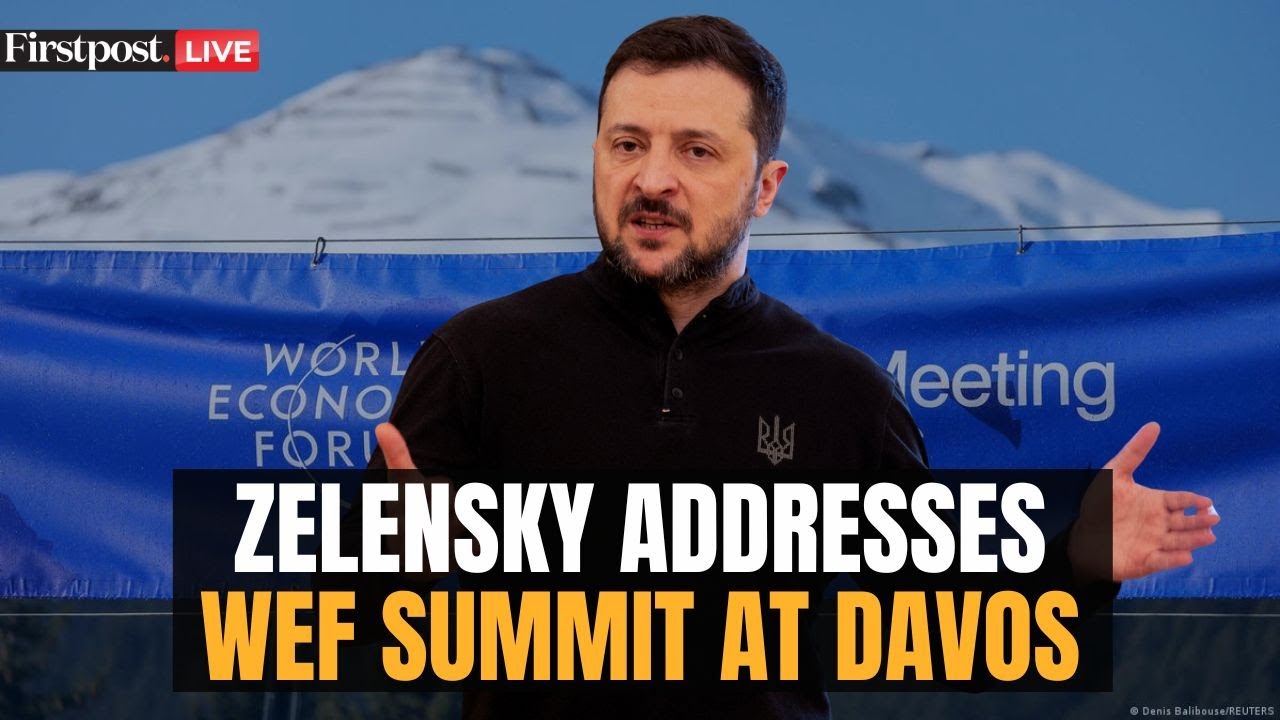 Zelensky Davos LIVE: Ukraine President Volodymyr Zelensky Addresses Media | Trump Zelensky Meeting