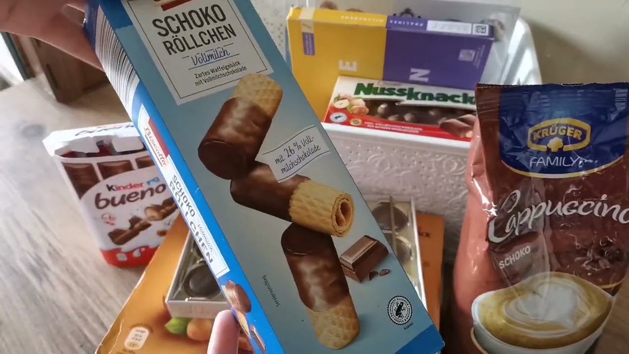 Almanya'dan gelen hediye çikolatalar 🍫