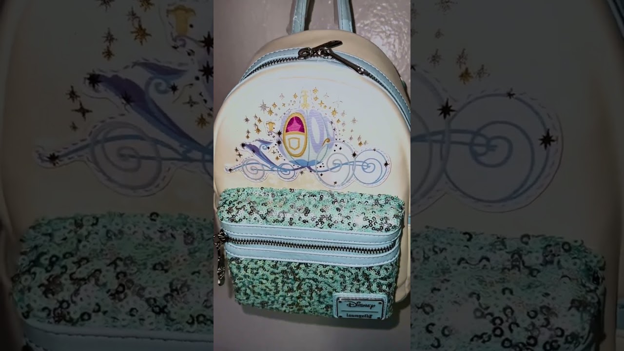 Loungefly Disney Cinderella's Magical Carriage Exclusive Backpack 🏰 #loungefly
