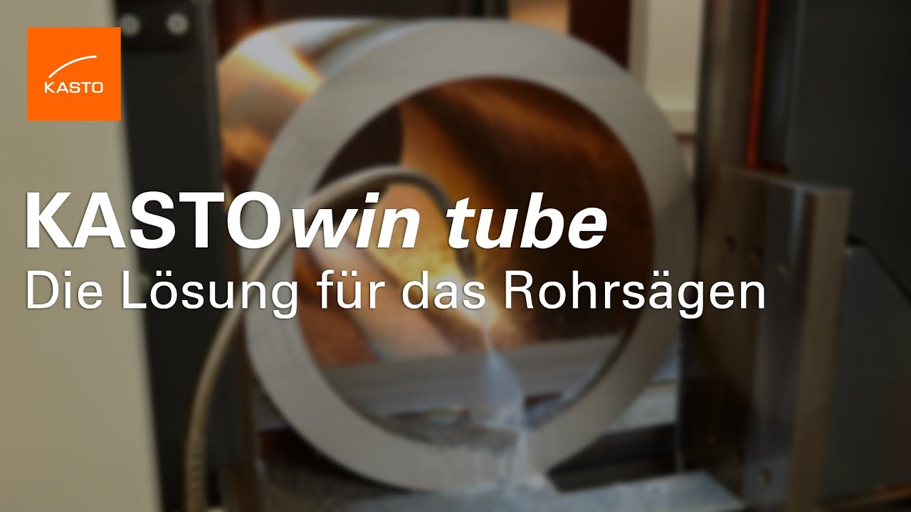 KASTOwin tube - Hochleistungs-Bandsägeautomat für Metallrohre