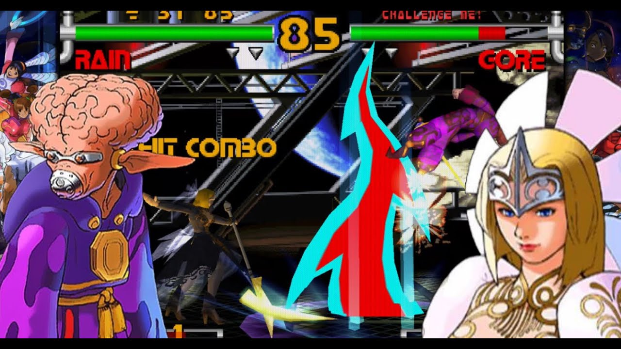 Rain VS Gore - Capcom Fighting Collection 2: Plasma Sword