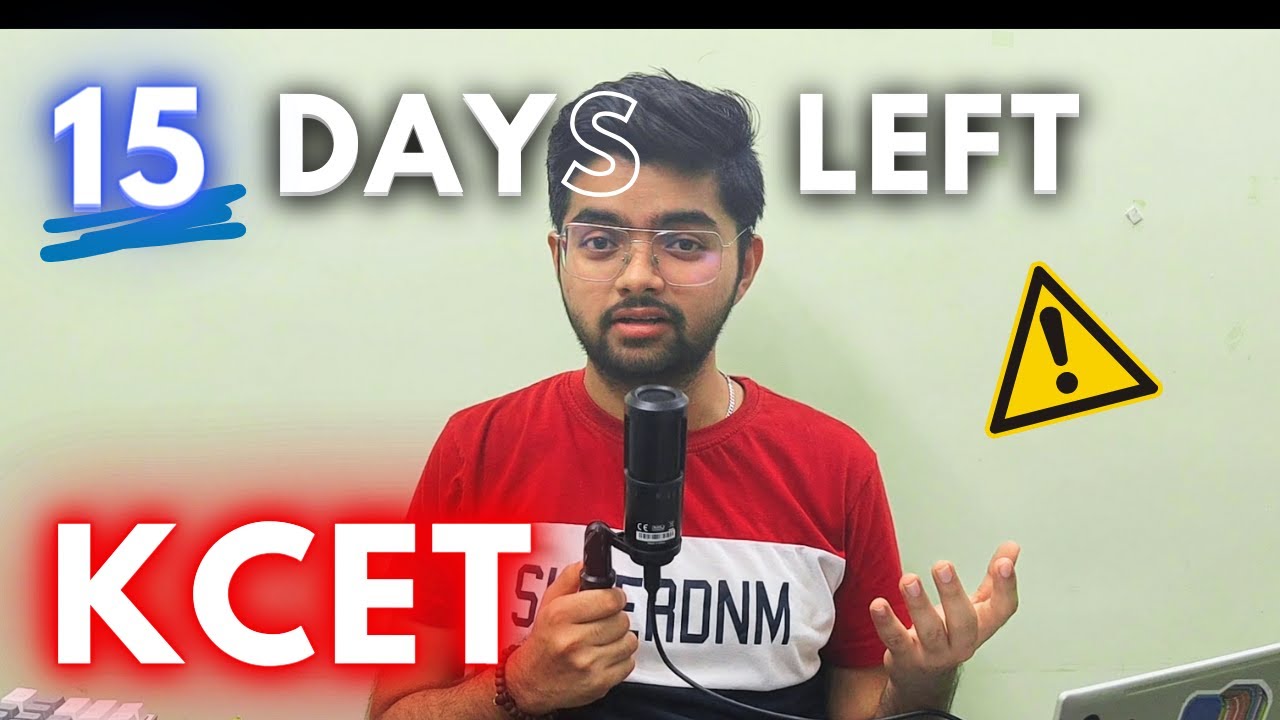 7 things to do in last 15 days of KCET | Know these before giving KCET |  Crack KCET Strategy