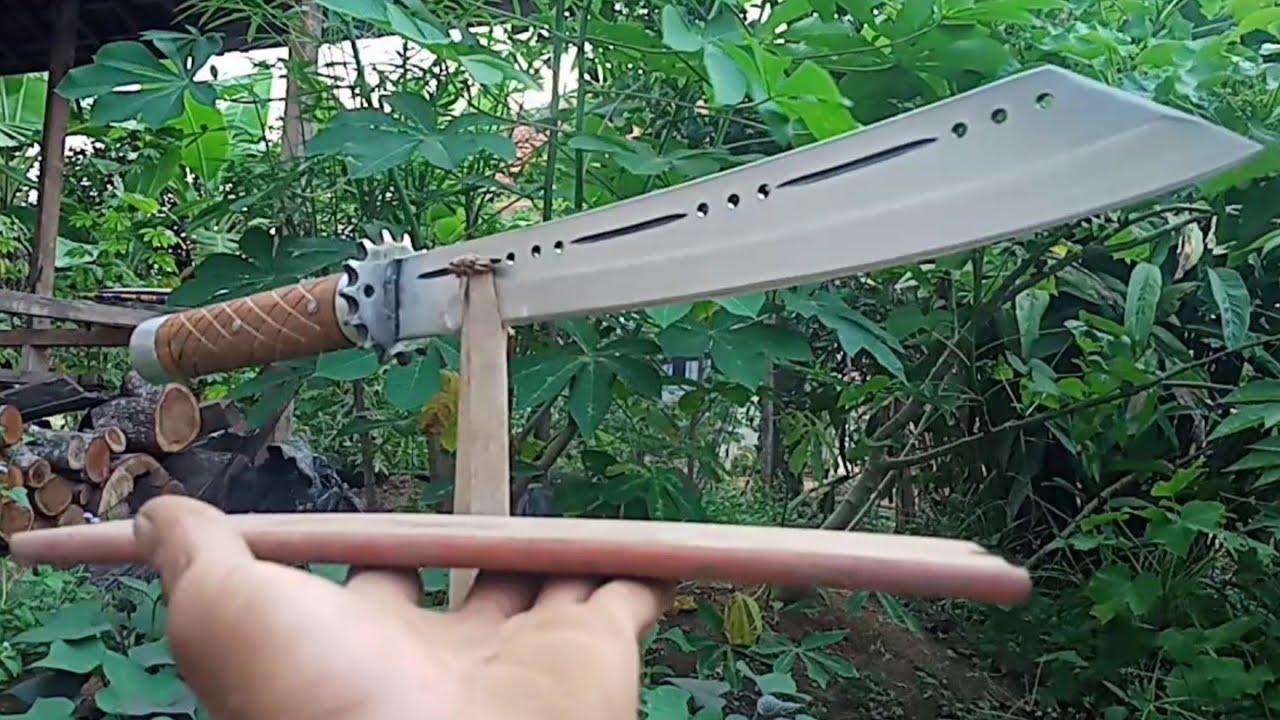 black smithing-membuat golok patimura inofasi terbaru/make a patimura sword made of spring car