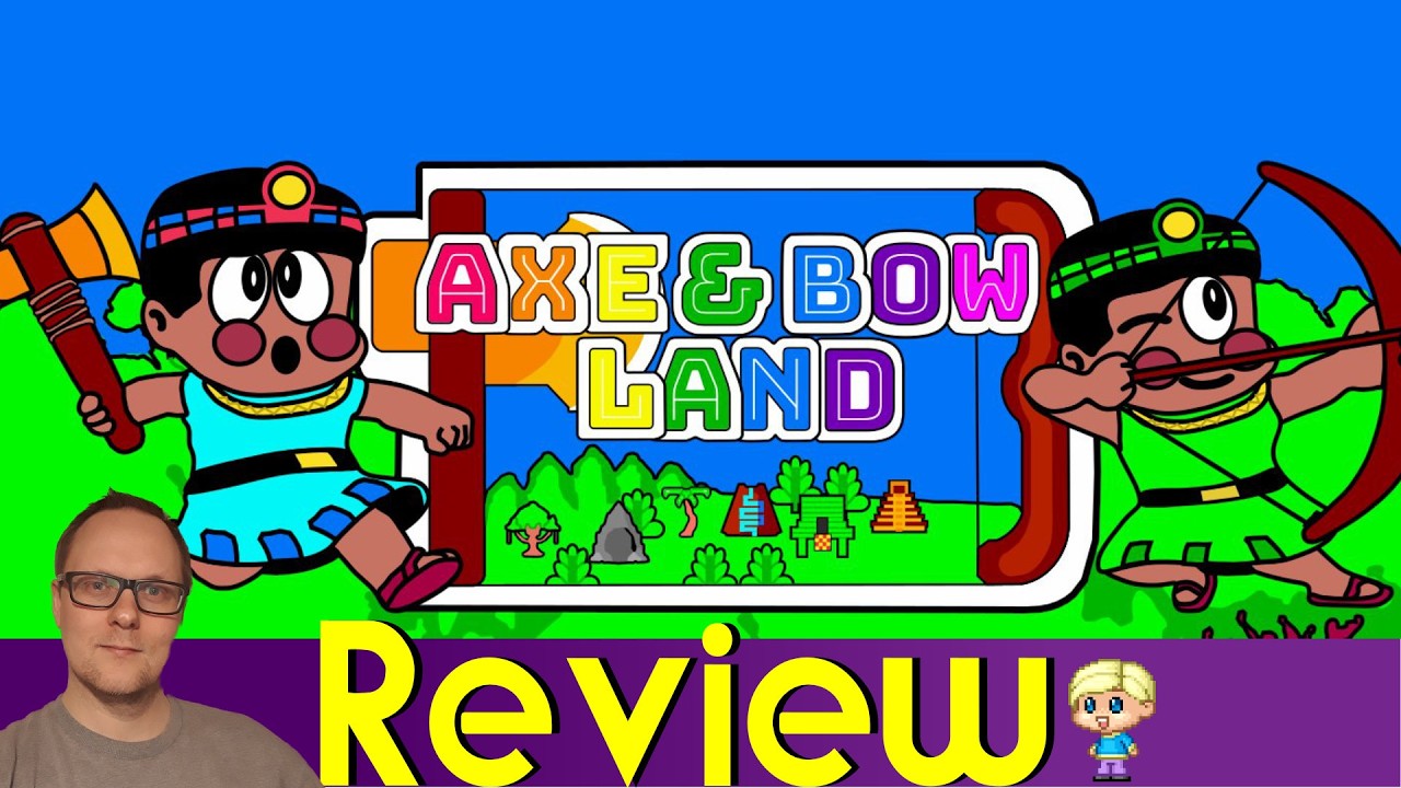 Axe & Bow Land — Обзор | Платформер в стиле 80-х с замораживанием врагов