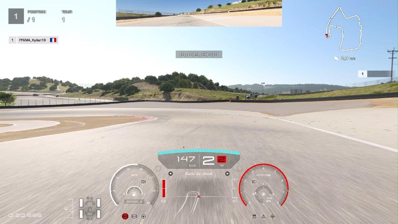GT7 | World Record |  Laguna Seca | Gr.3 | Nissan GTR '13