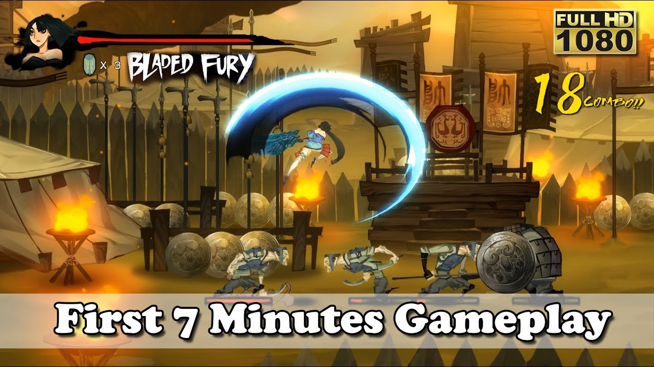 New Game: Bladed Fury - First 7 Minutes Gameplay [Full HD 1080p 60fps]