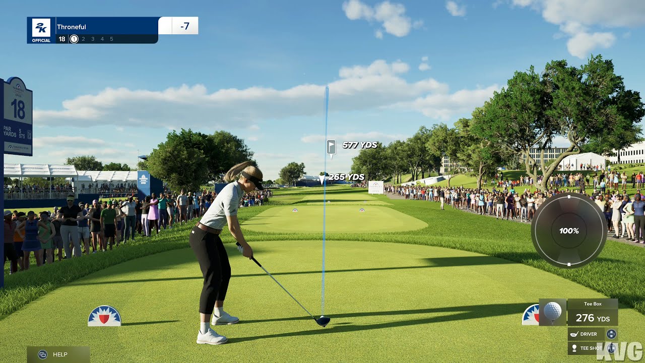 PGA TOUR 2K25 - Torrey Pines South - Gameplay (PC UHD) [4K60FPS]