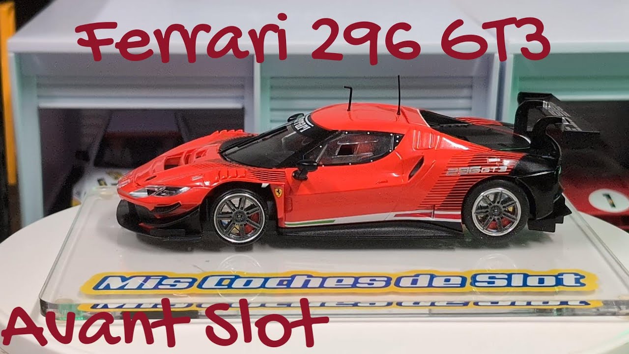 SCALEXTRIC-SLOT. Ferrari 296 GT3 Avant Slot